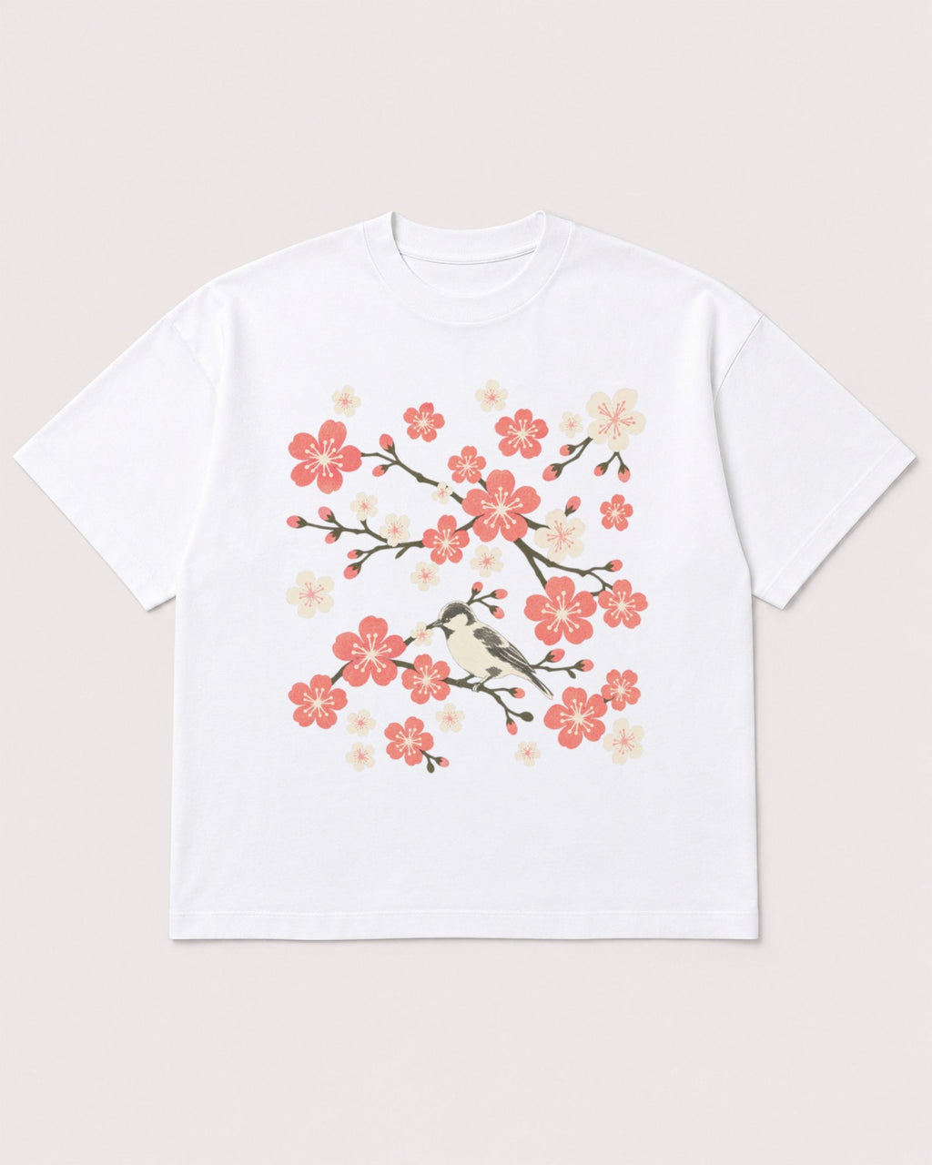 Mockup Boxy Heavyweight Tee White product
