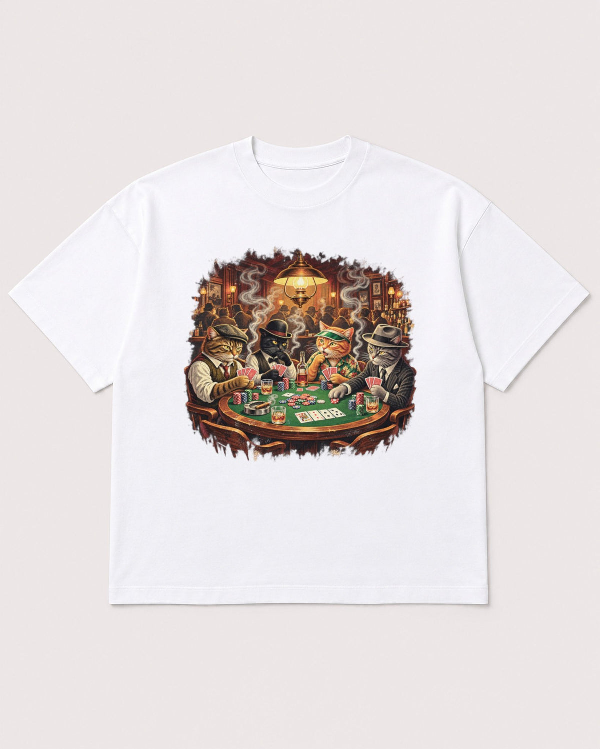 Mockup Boxy Heavyweight Tee White product