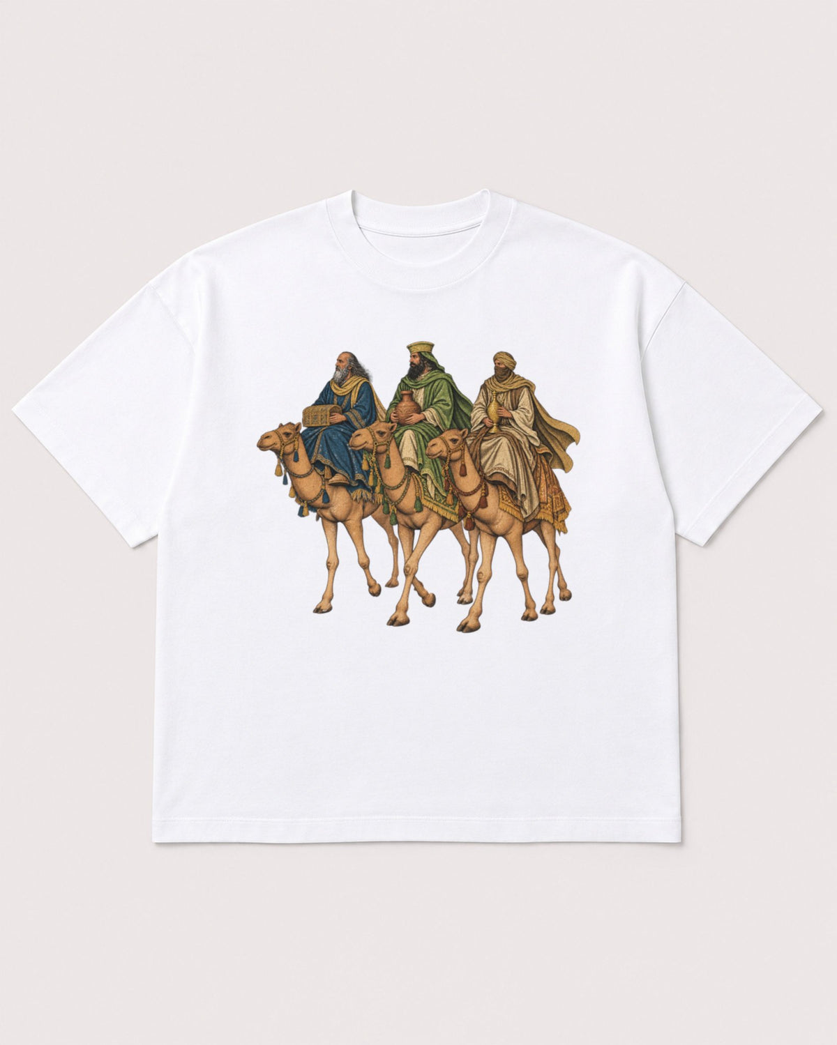 Mockup Boxy Heavyweight Tee White product