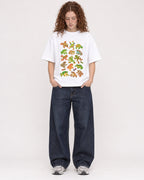 Mockup Boxy Heavyweight Tee White female full-body 09