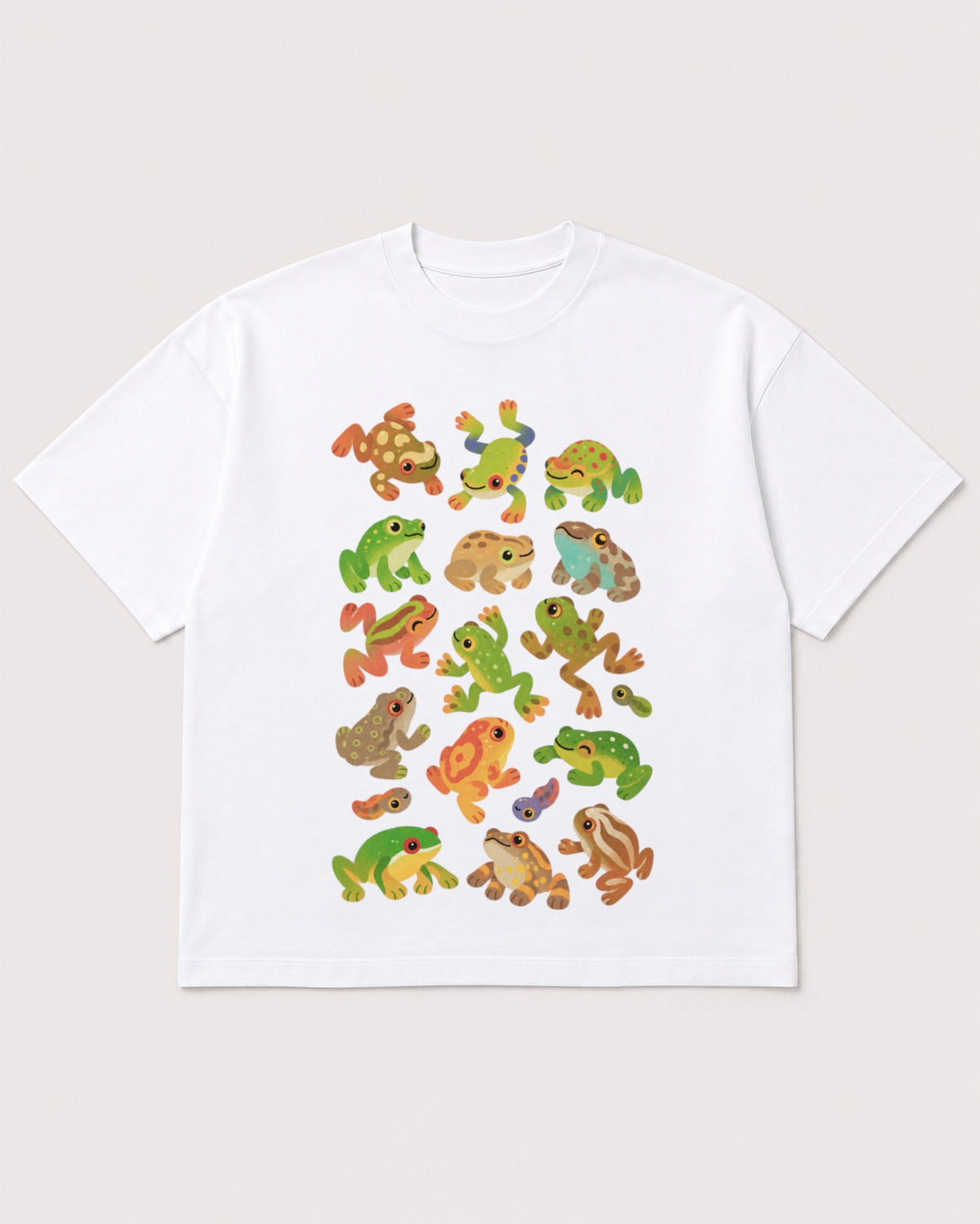 Mockup Boxy Heavyweight Tee White product