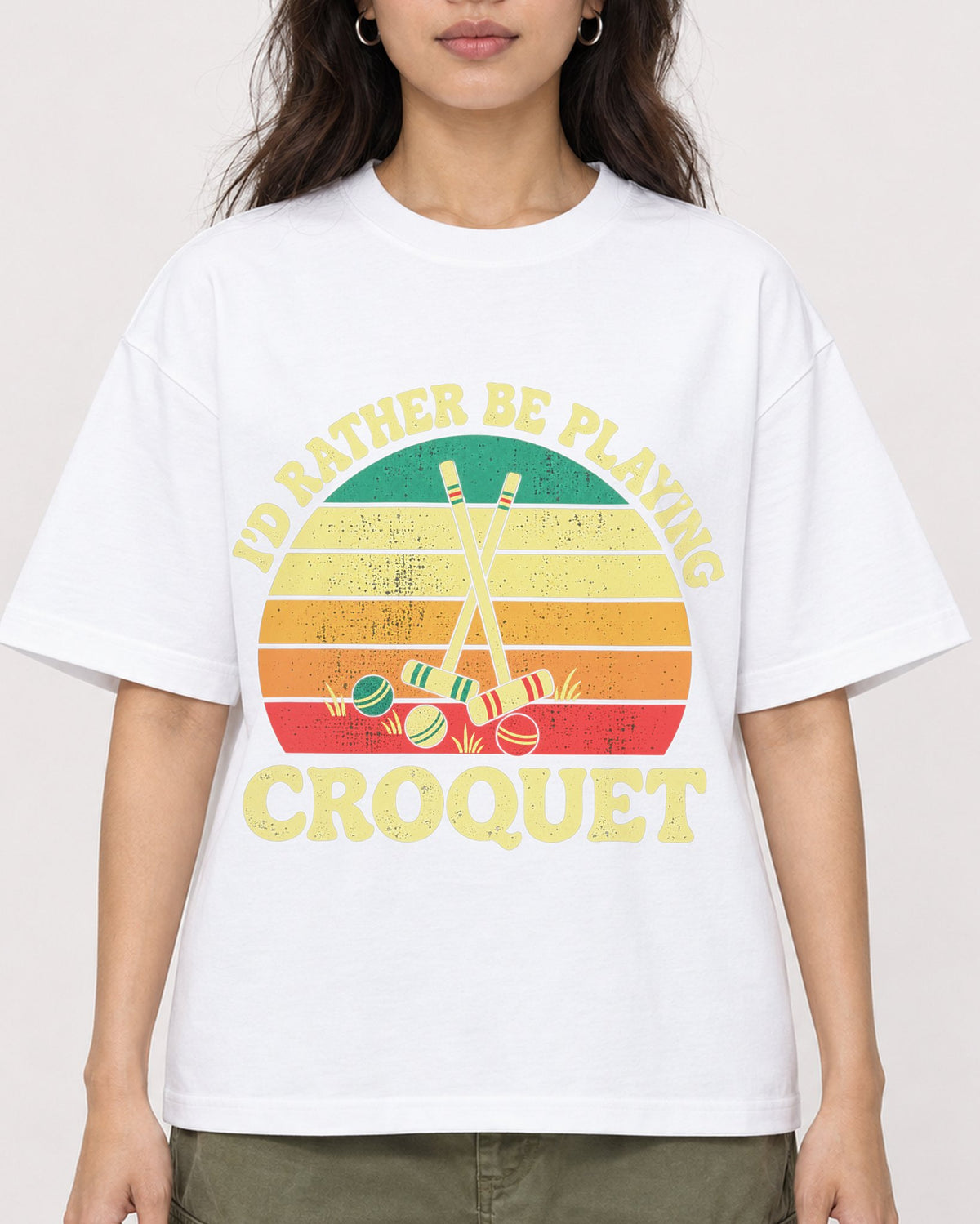 Mockup Boxy Heavyweight Tee White female close-up 02