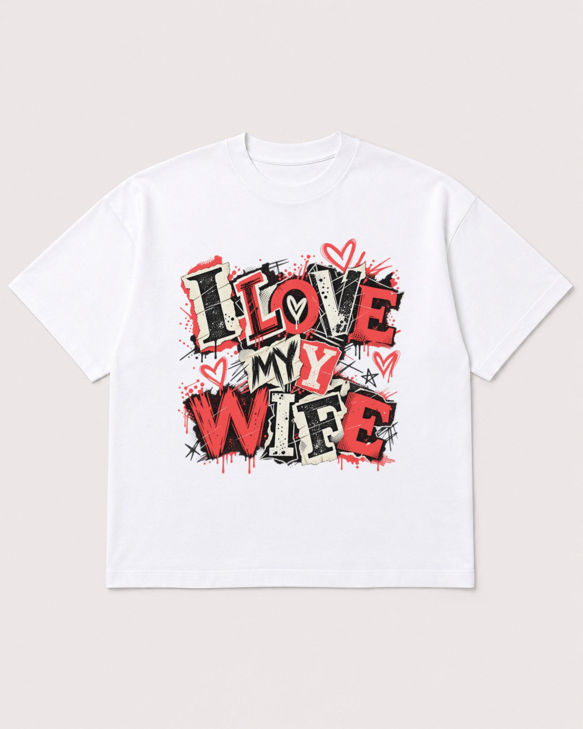 Mockup Boxy Heavyweight Tee White product