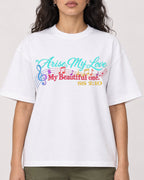 Mockup Boxy Heavyweight Tee White female close-up 07