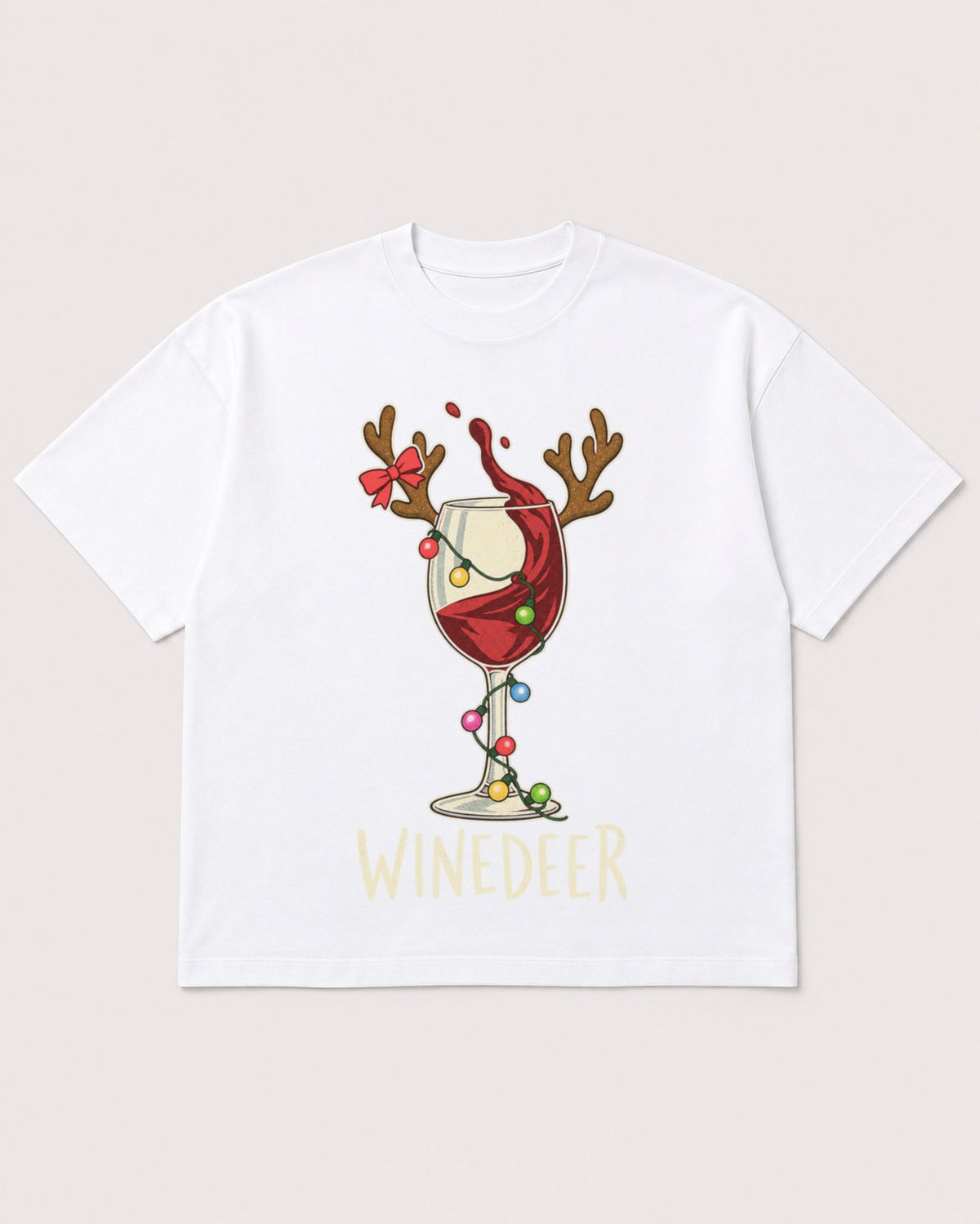 Mockup Boxy Heavyweight Tee White product
