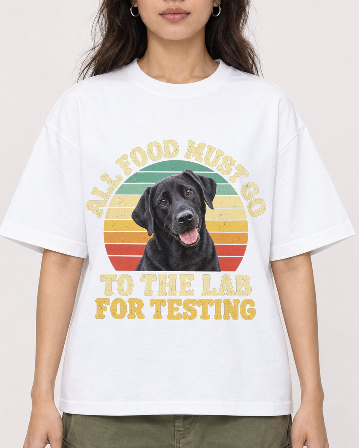 Mockup Boxy Heavyweight Tee White female close-up 02
