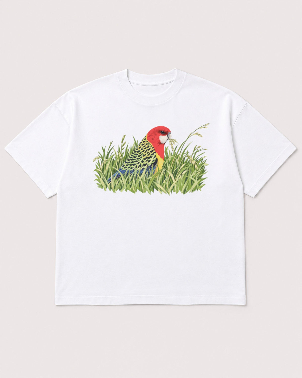 Mockup Boxy Heavyweight Tee White product