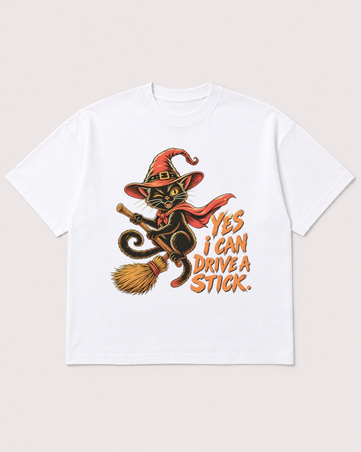 Mockup Boxy Heavyweight Tee White product