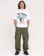 Mockup Boxy Heavyweight Tee White male full-body 49