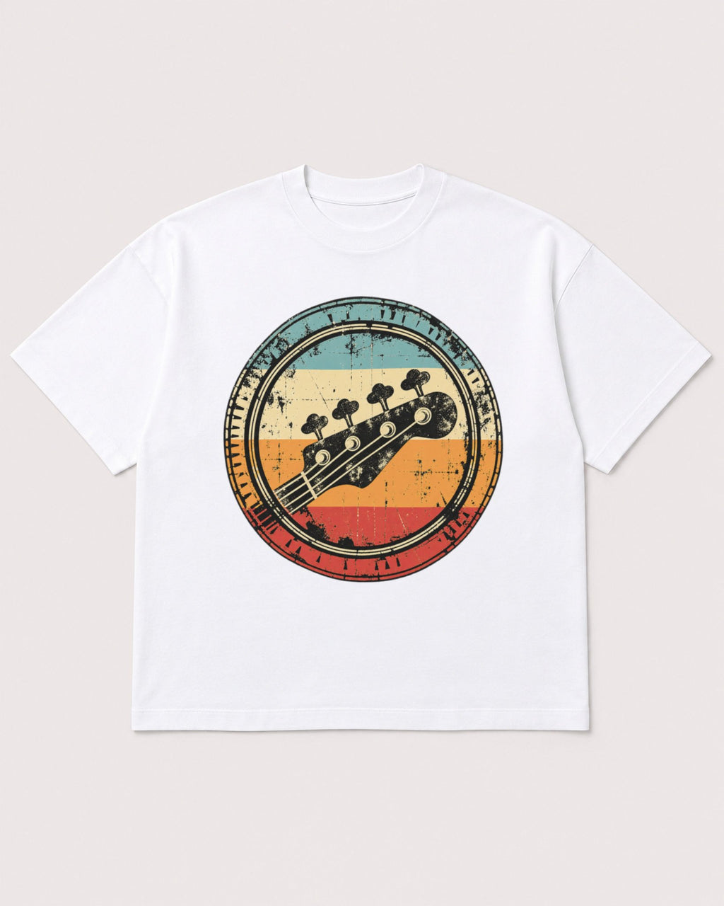 Mockup Boxy Heavyweight Tee White product