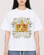 Mockup Boxy Heavyweight Tee White female close-up 01