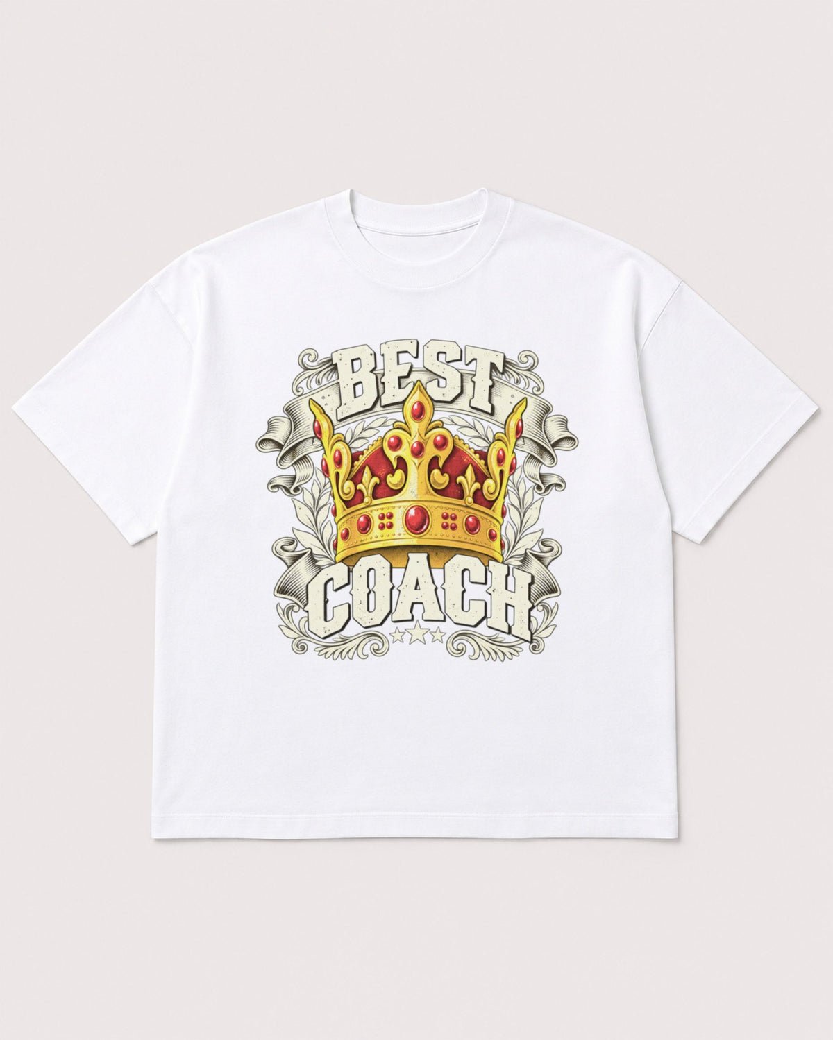 Mockup Boxy Heavyweight Tee White product