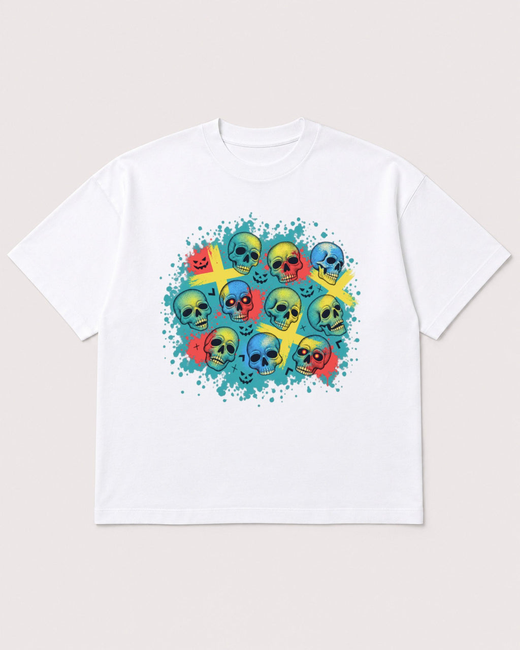 Mockup Boxy Heavyweight Tee White product