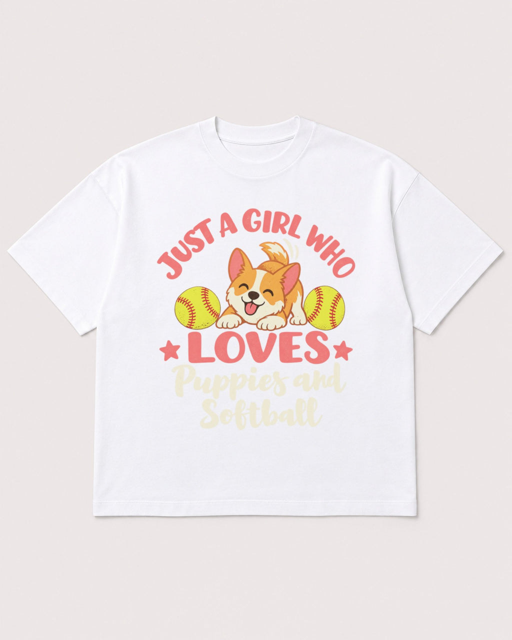 Mockup Boxy Heavyweight Tee White product