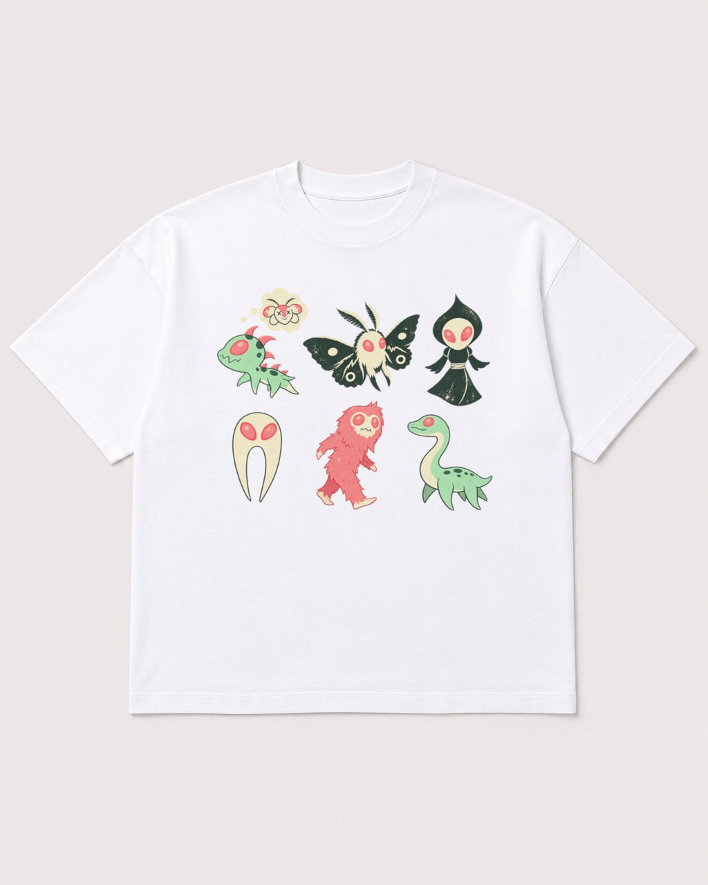 Mockup Boxy Heavyweight Tee White product