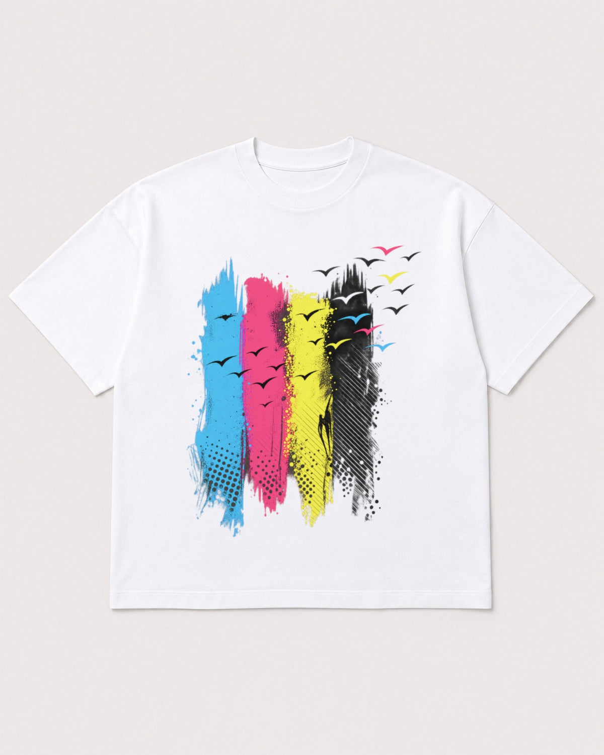 Mockup Boxy Heavyweight Tee White product