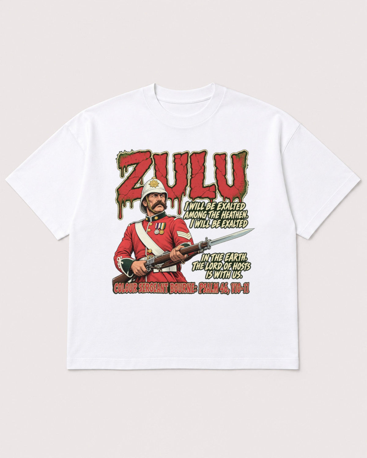 Mockup Boxy Heavyweight Tee White product