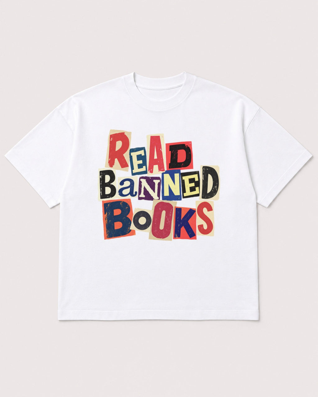 Mockup Boxy Heavyweight Tee White product