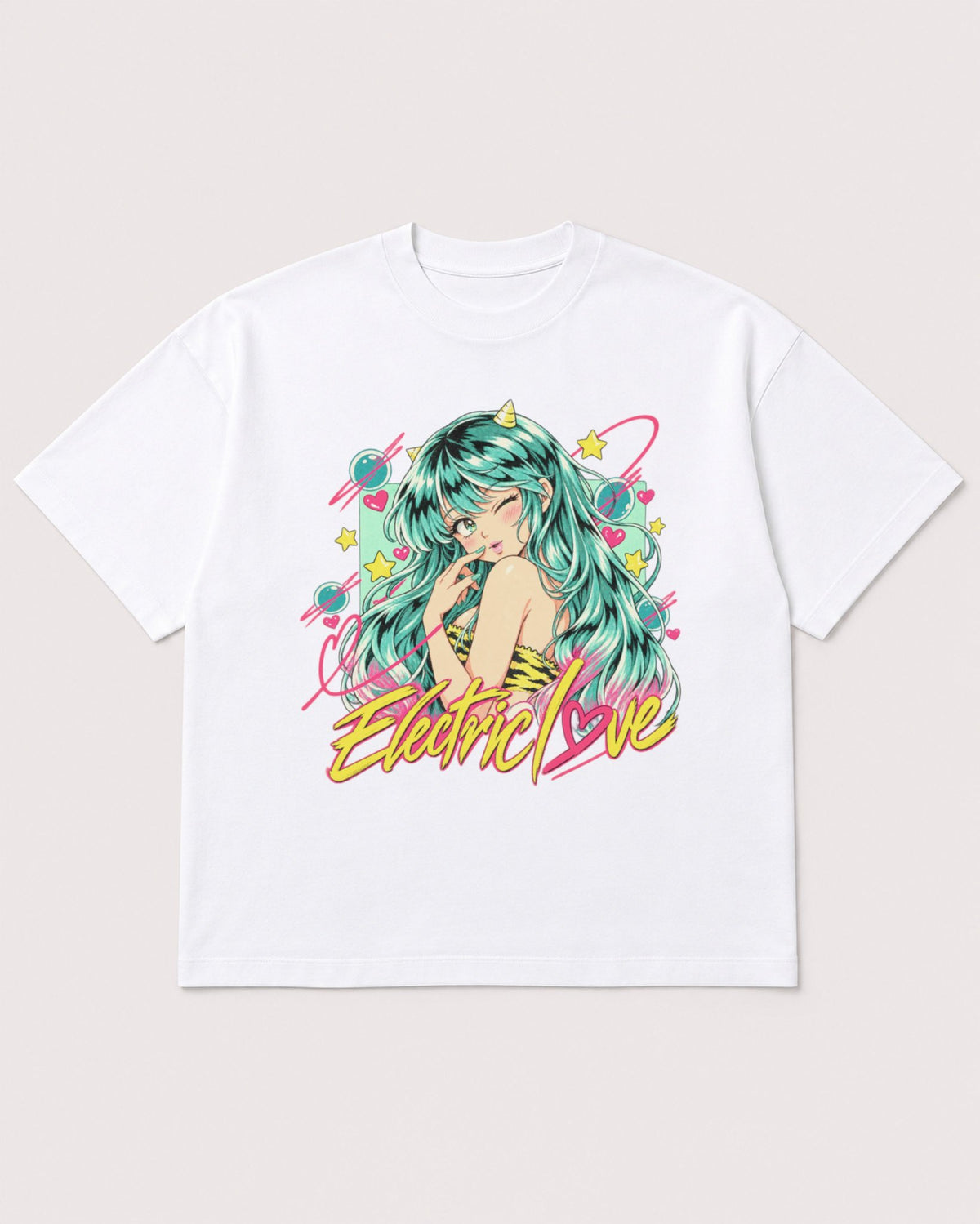 Mockup Boxy Heavyweight Tee White product