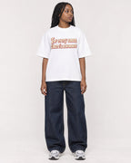 Mockup Boxy Heavyweight Tee White female full-body 04