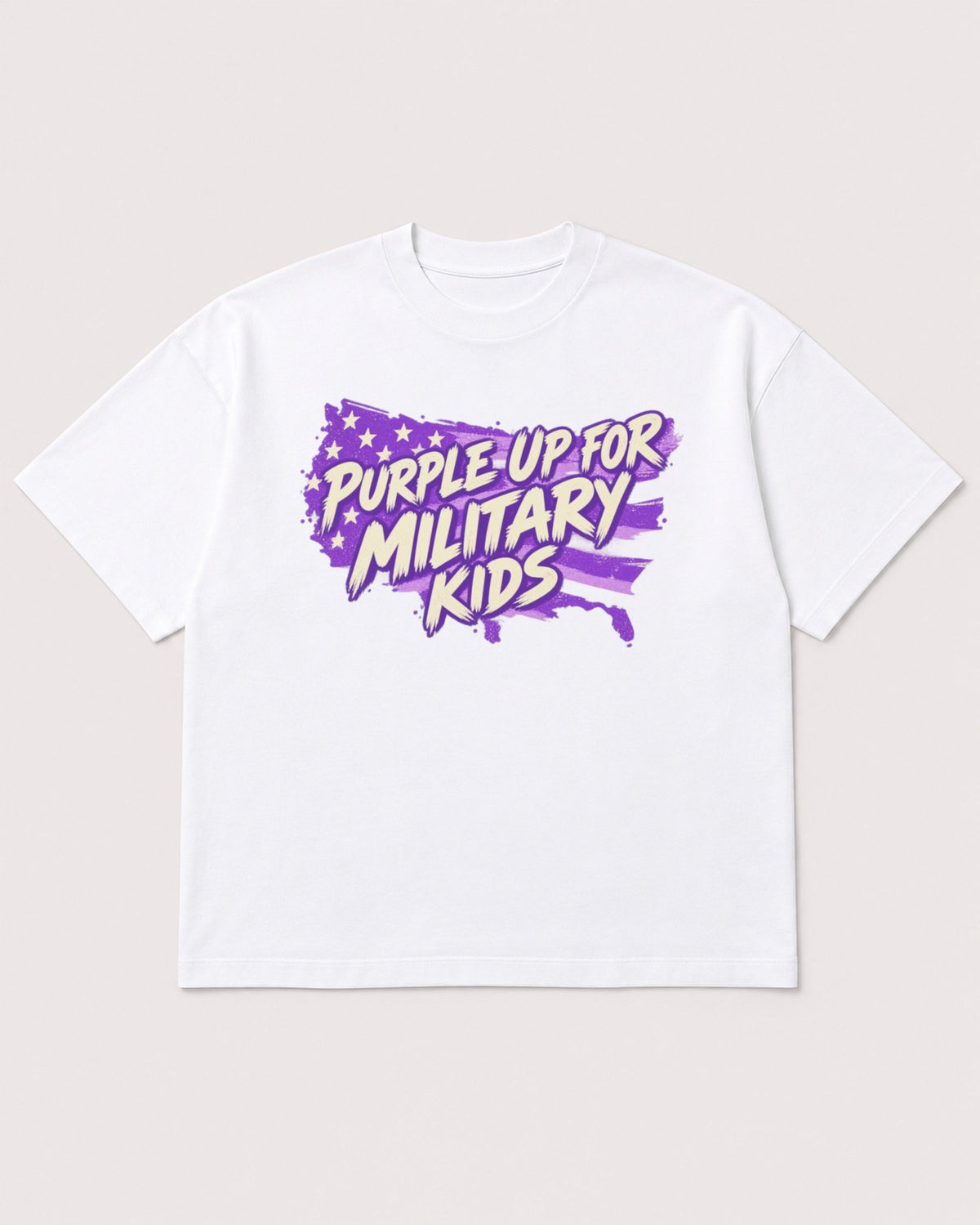 Mockup Boxy Heavyweight Tee White product