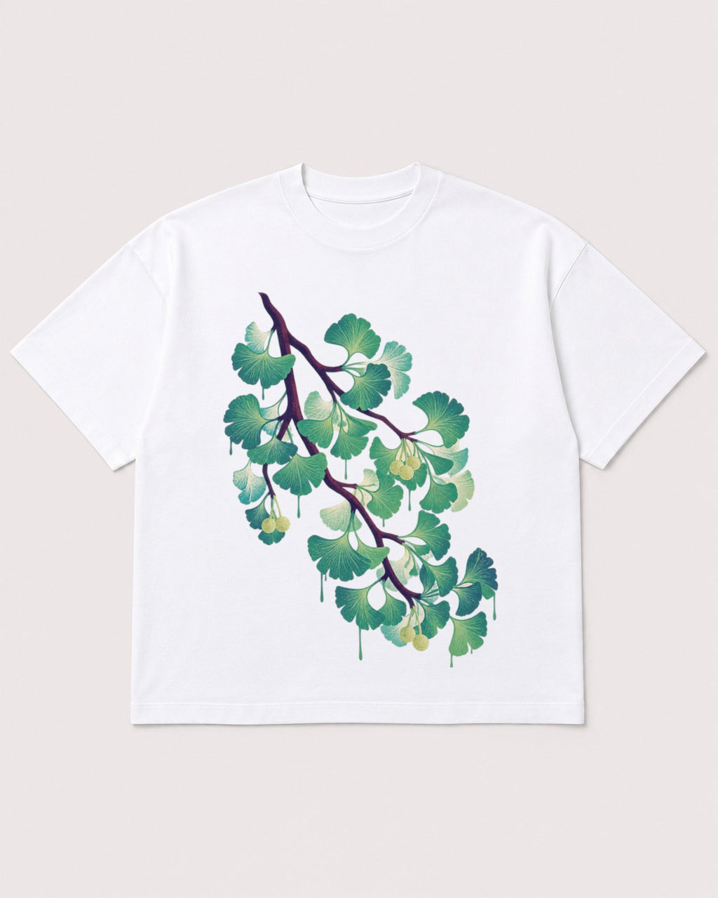 Mockup Boxy Heavyweight Tee White product