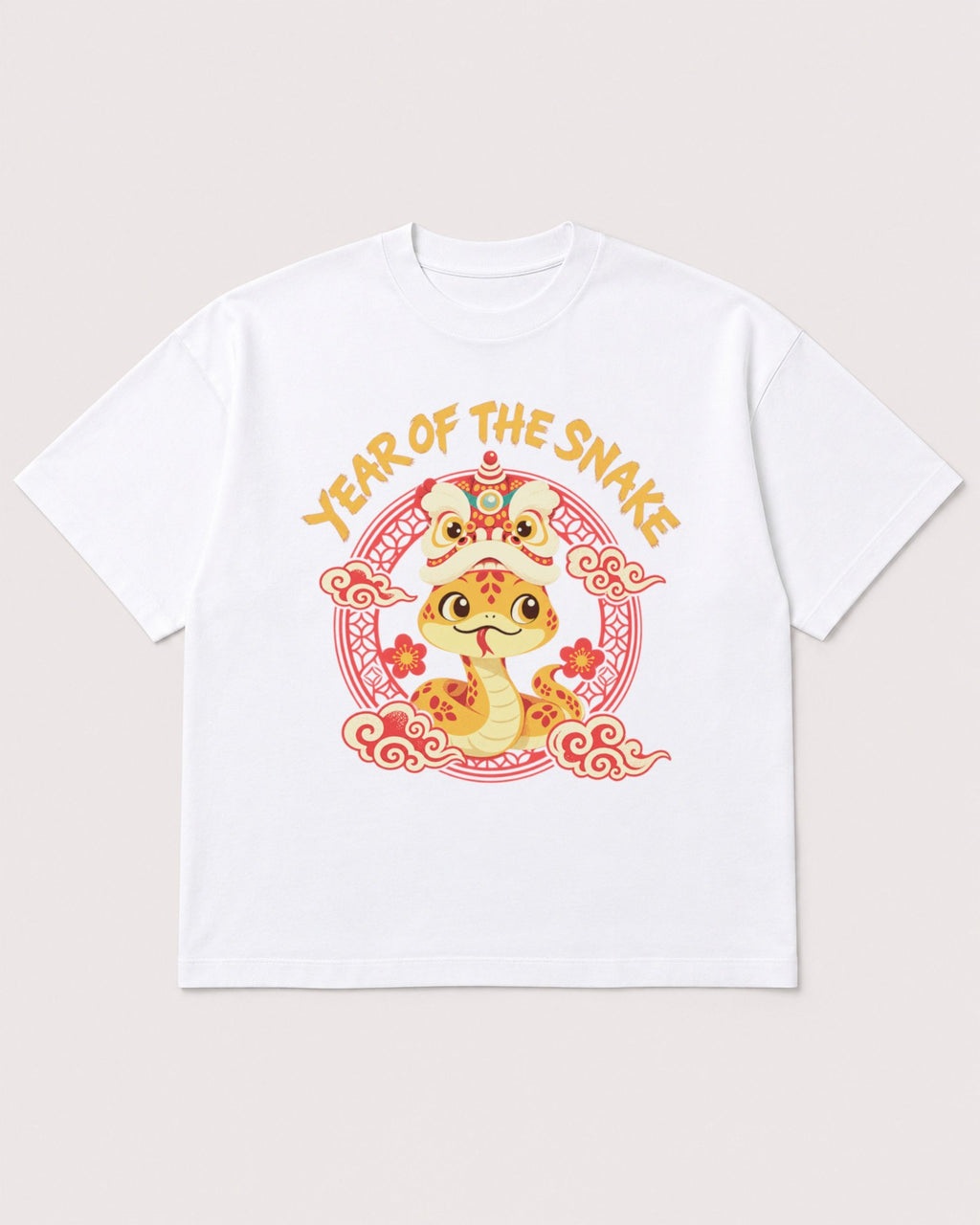 Mockup Boxy Heavyweight Tee White product