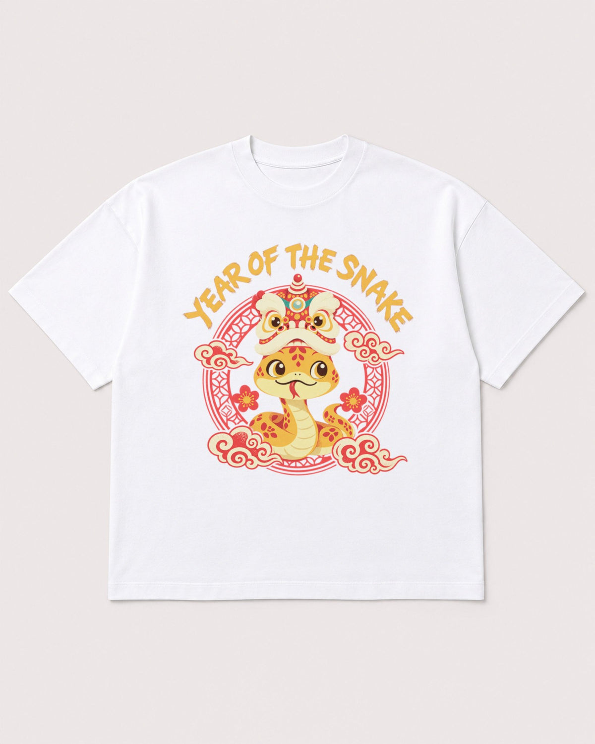 Mockup Boxy Heavyweight Tee White product