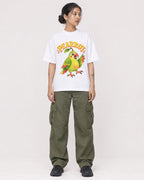 Mockup Boxy Heavyweight Tee White female full-body 12