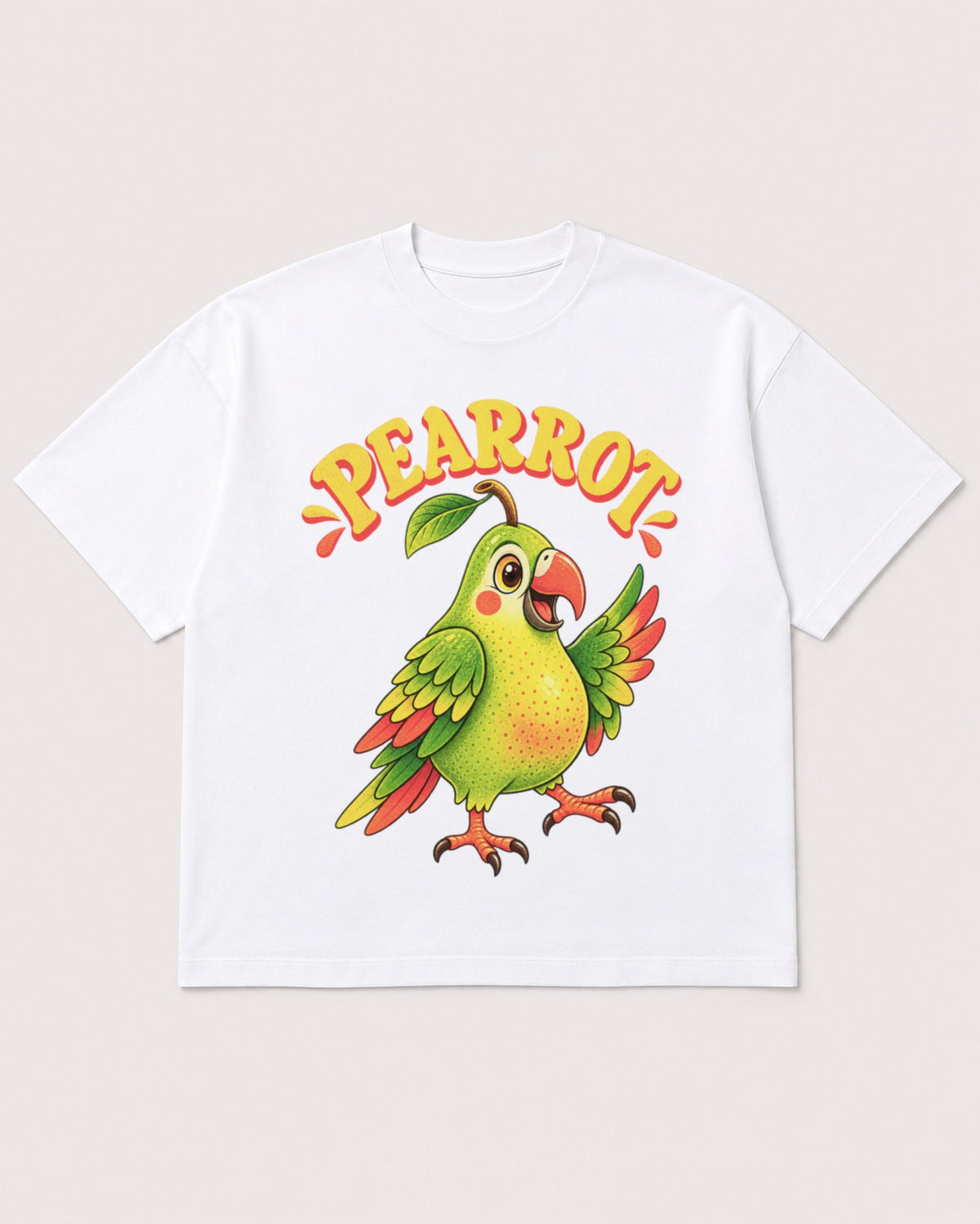 Mockup Boxy Heavyweight Tee White product