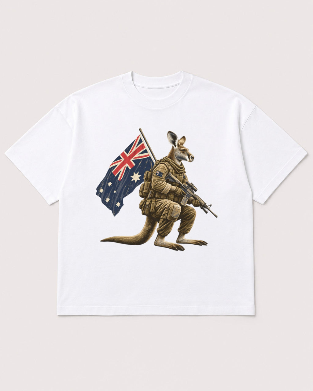Mockup Boxy Heavyweight Tee White product