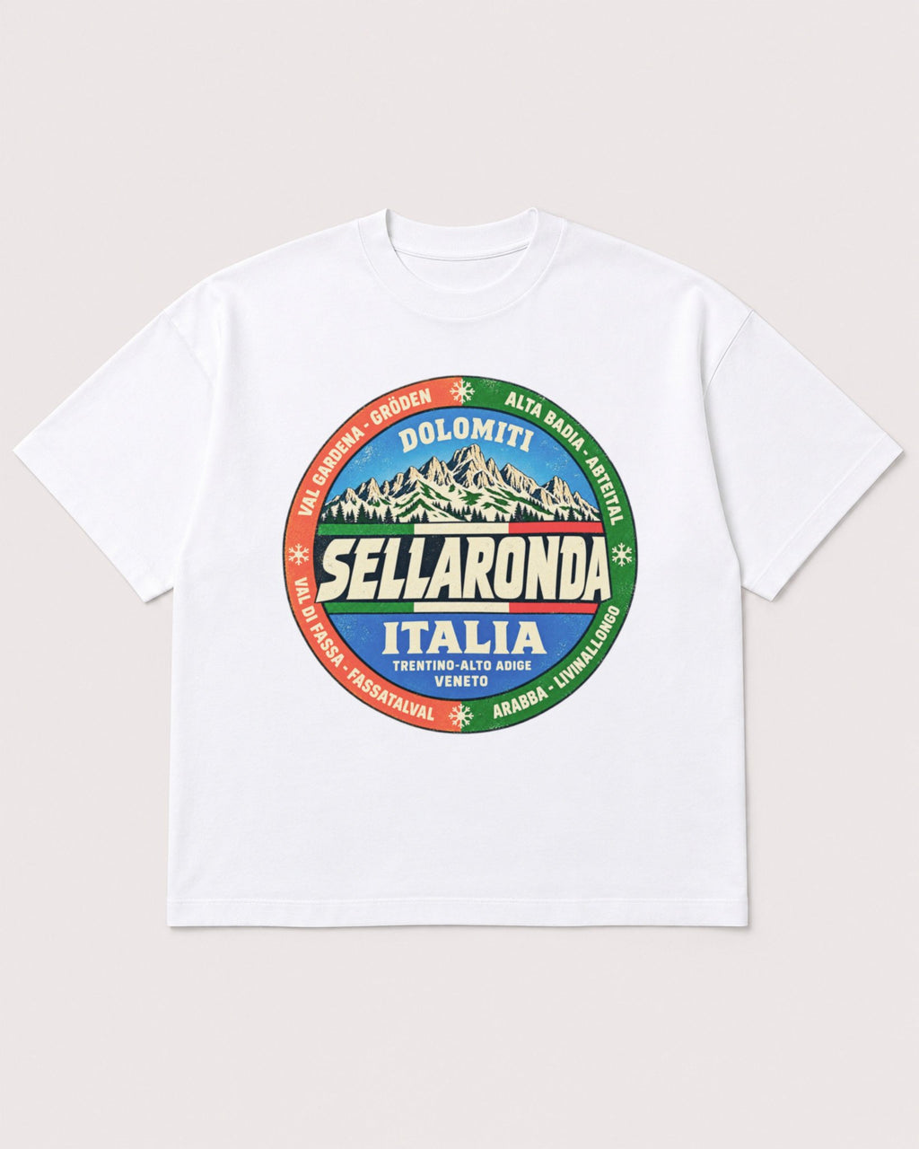 Mockup Boxy Heavyweight Tee White product