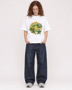 Mockup Boxy Heavyweight Tee White female full-body 09