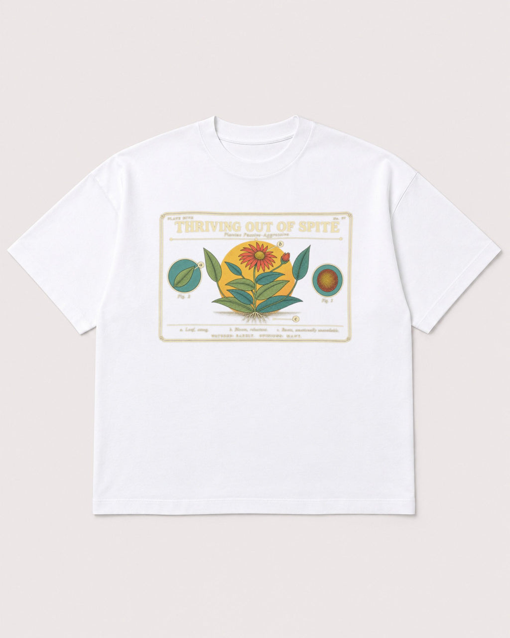 Mockup Boxy Heavyweight Tee White product