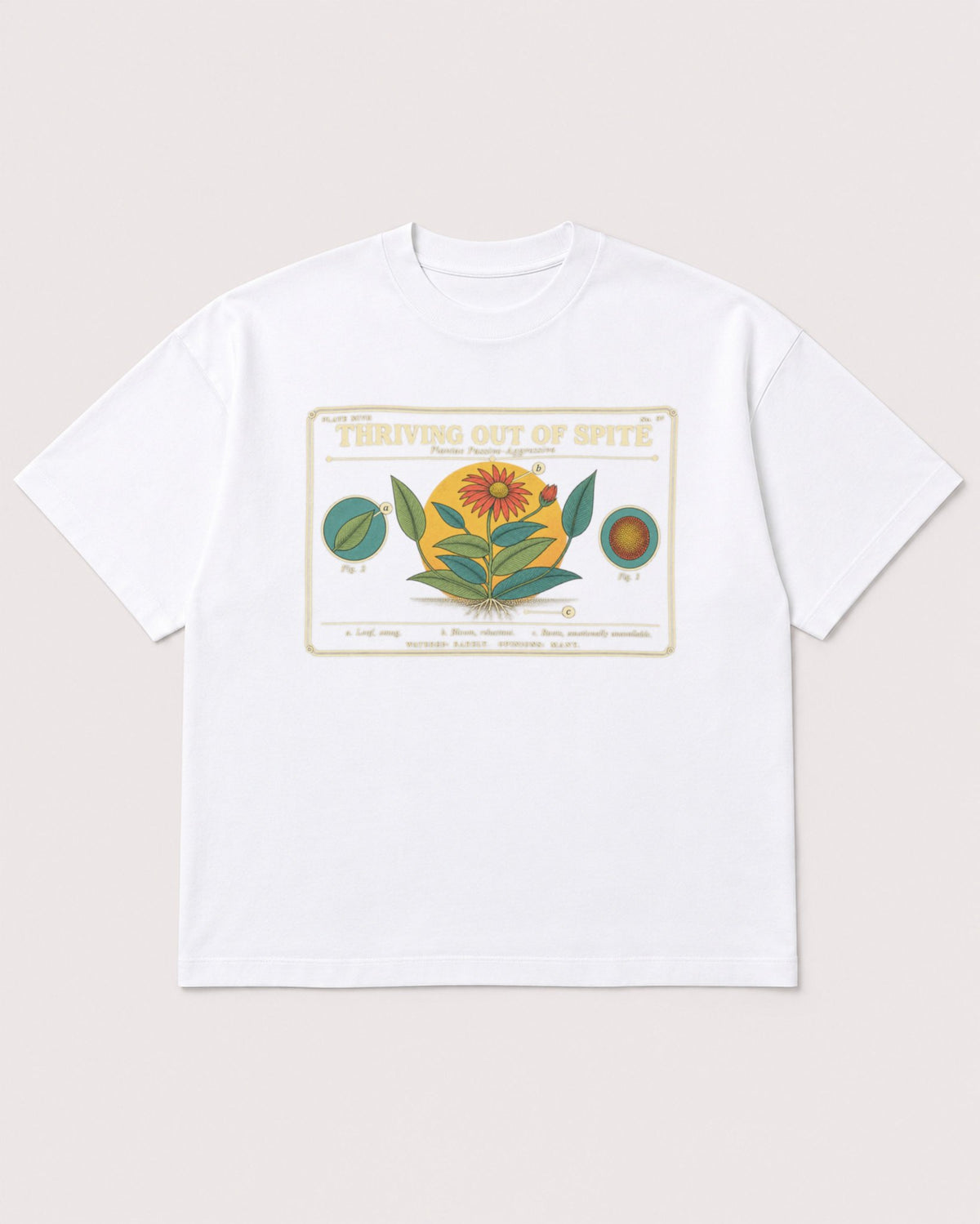 Mockup Boxy Heavyweight Tee White product