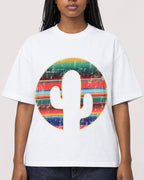 Mockup Boxy Heavyweight Tee White female close-up 04