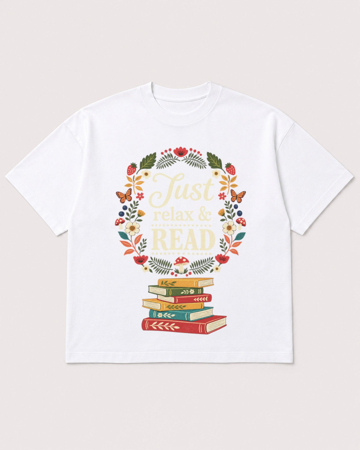 Mockup Boxy Heavyweight Tee White product