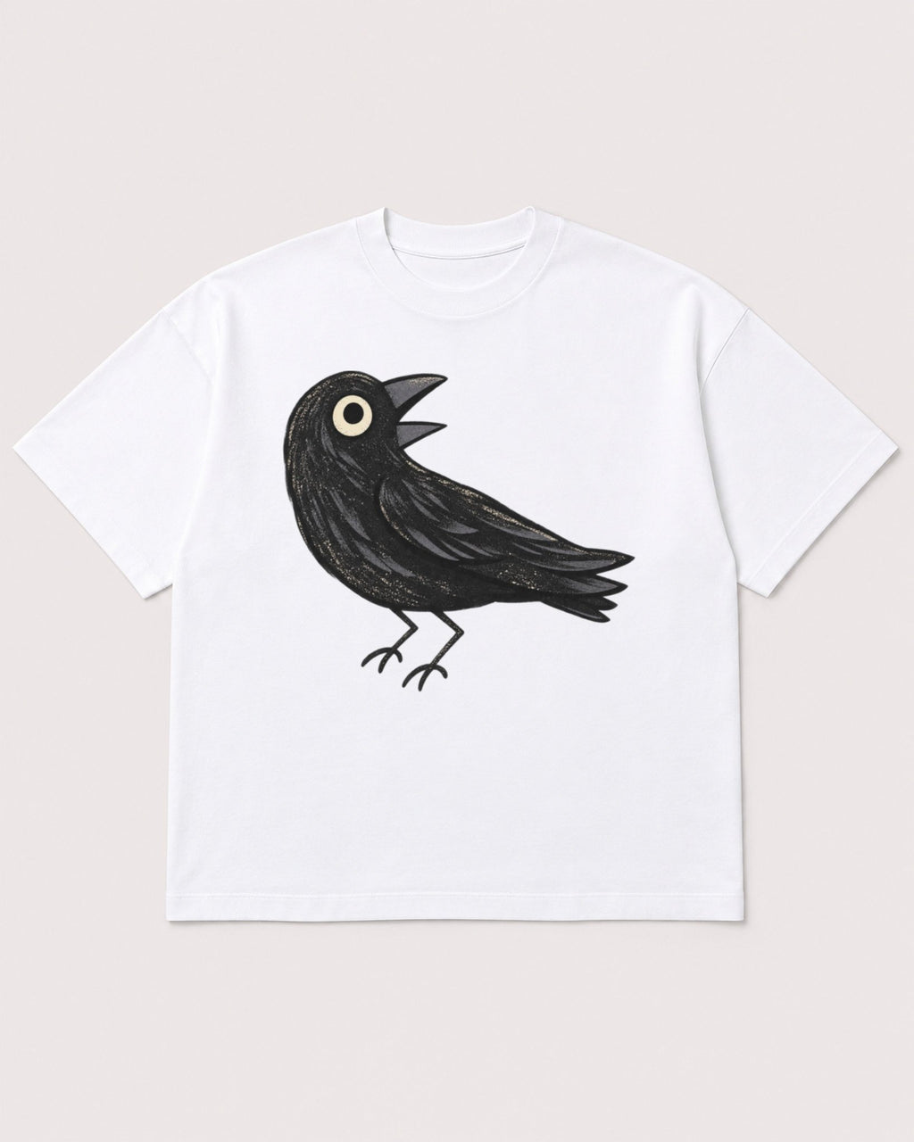 Mockup Boxy Heavyweight Tee White product