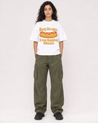 Mockup Boxy Heavyweight Tee White female full-body 07