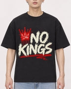 Mockup Boxy Heavyweight Tee Black male close-up 01