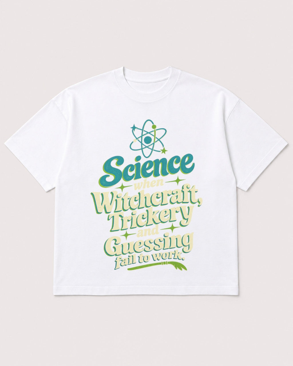 Mockup Boxy Heavyweight Tee White product