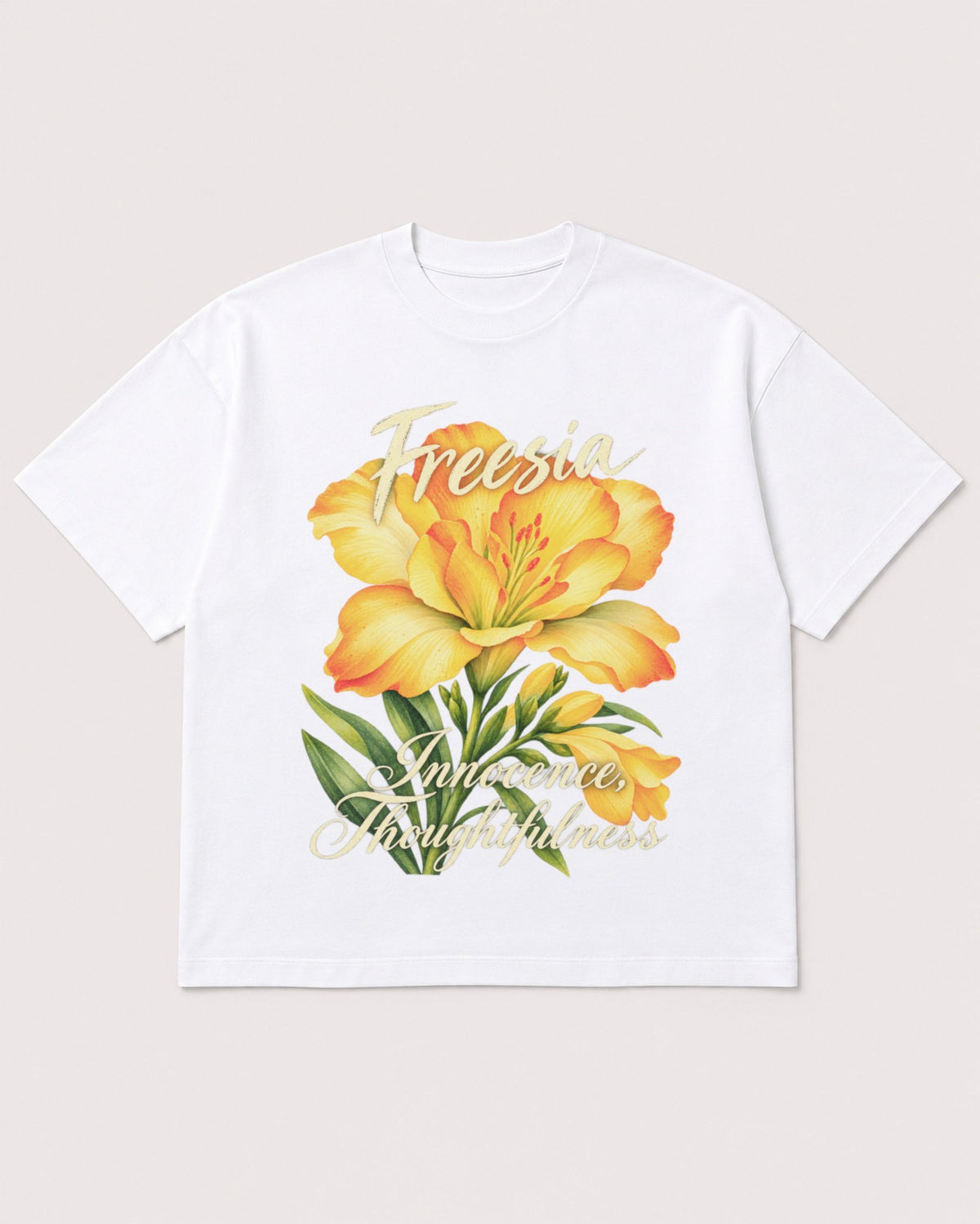 Mockup Boxy Heavyweight Tee White product