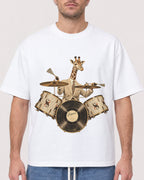 Mockup Boxy Heavyweight Tee White male close-up 08