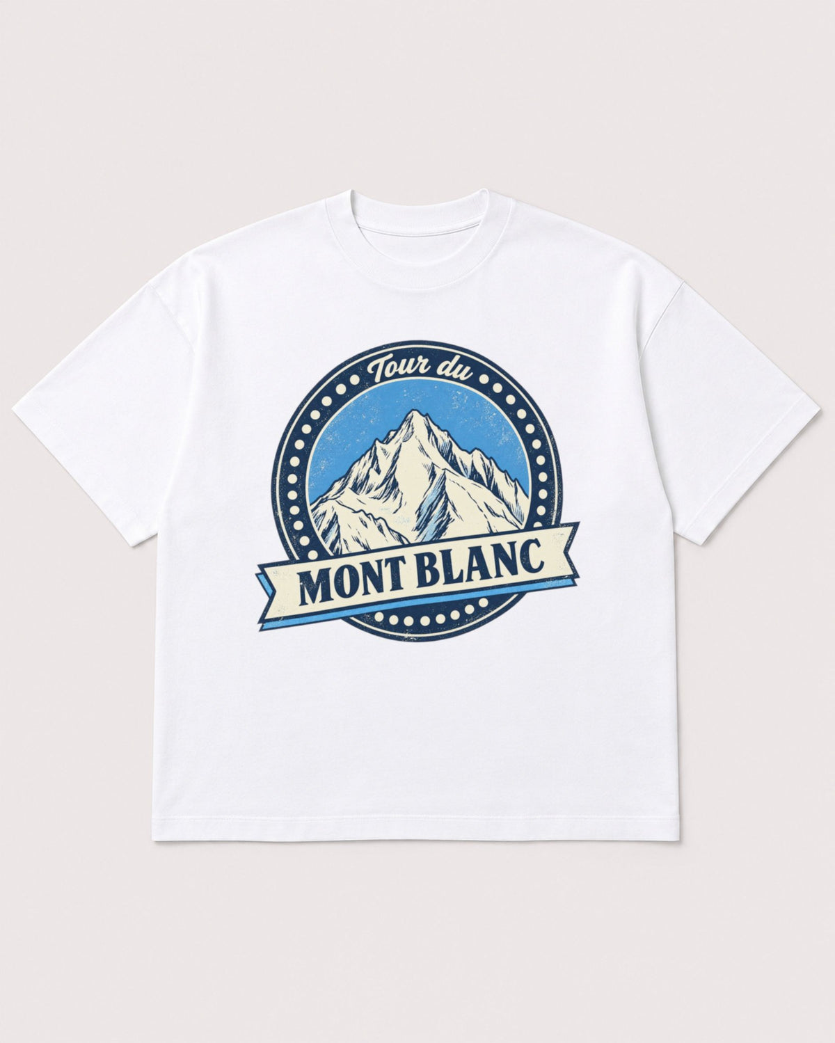 Mockup Boxy Heavyweight Tee White product