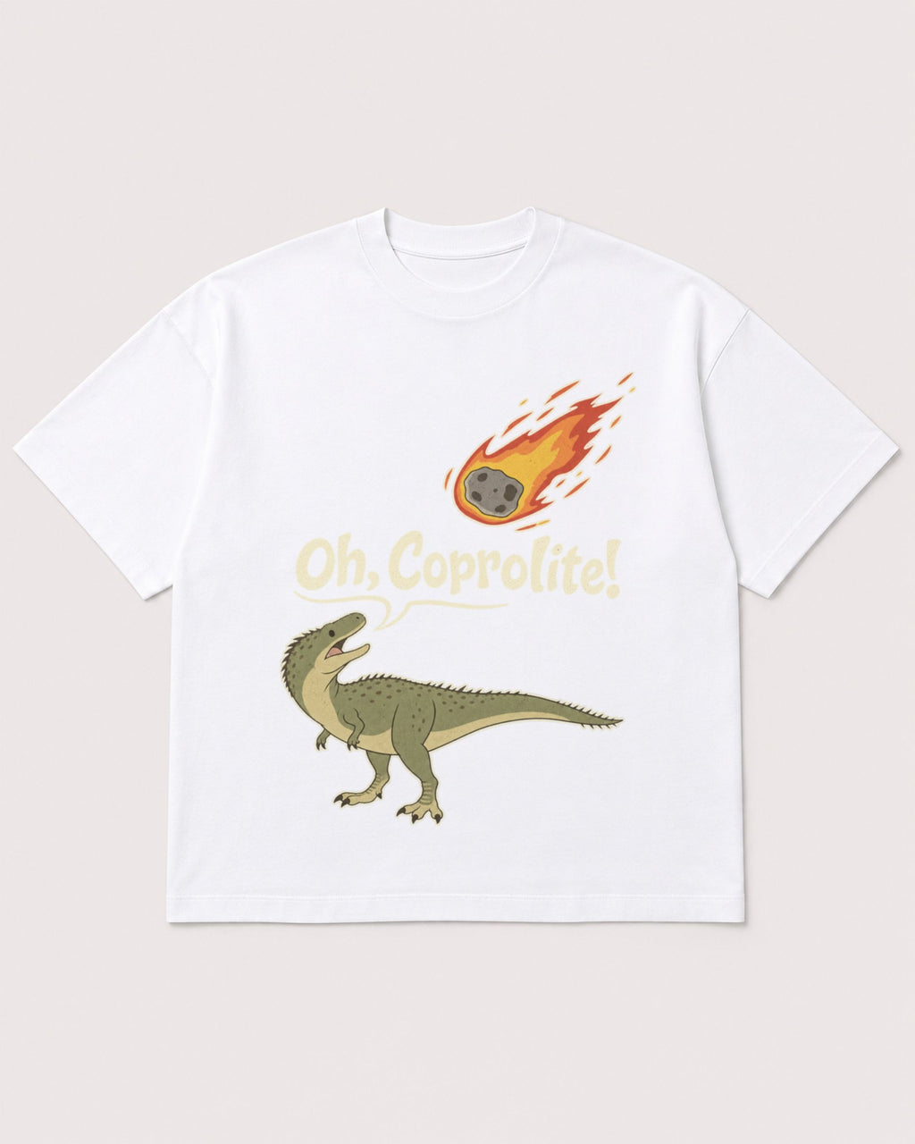 Mockup Boxy Heavyweight Tee White product