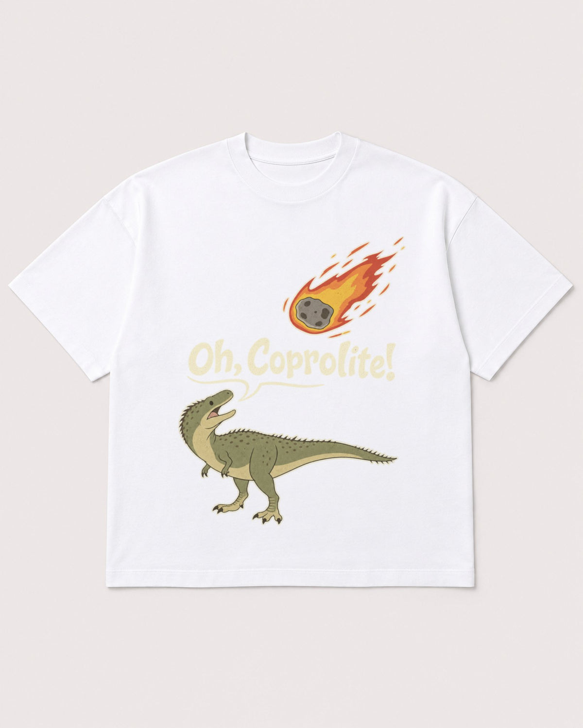 Mockup Boxy Heavyweight Tee White product
