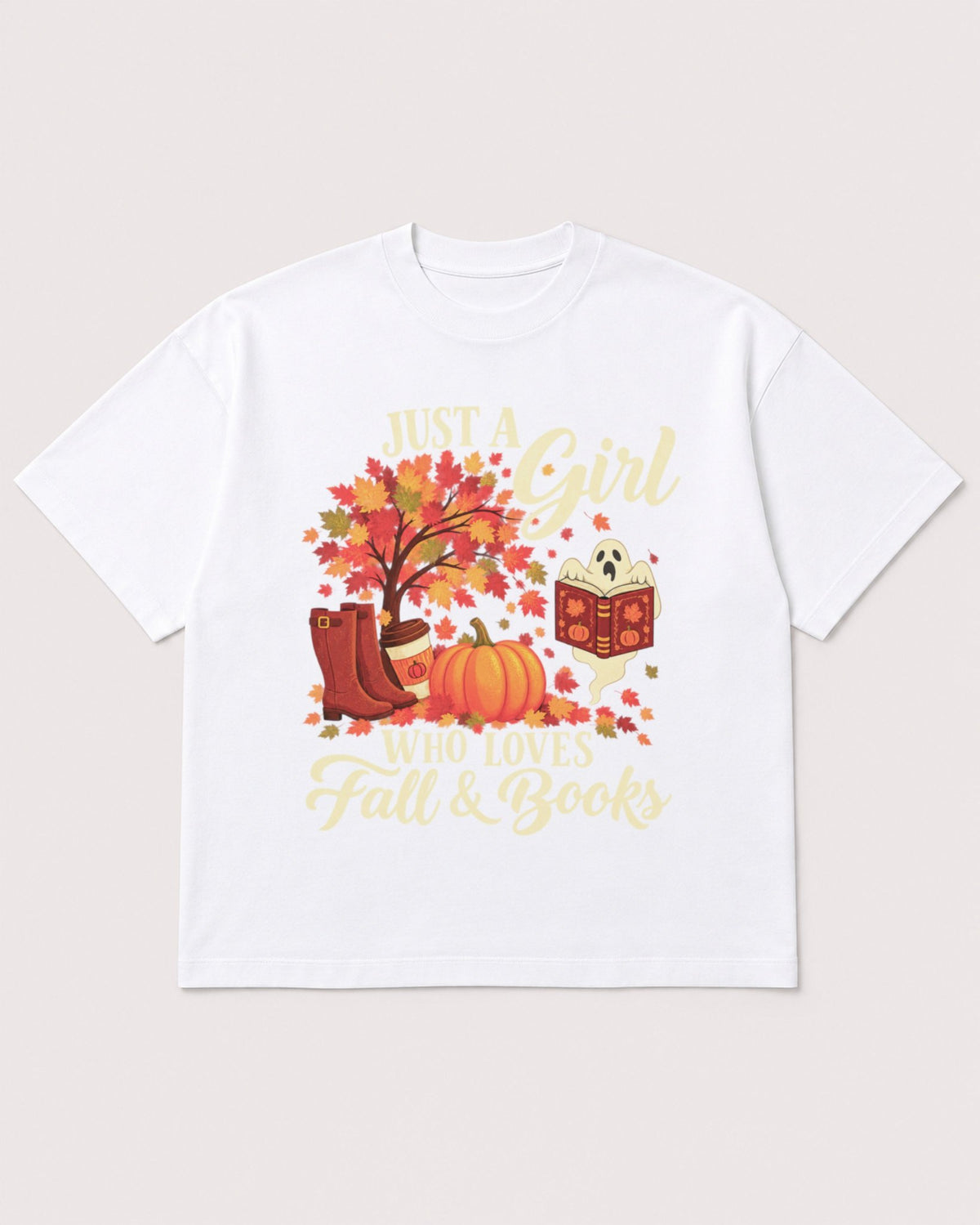 Mockup Boxy Heavyweight Tee White product