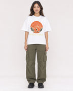 Mockup Boxy Heavyweight Tee White female full-body 02