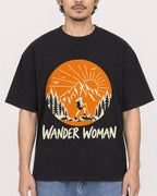 Mockup Boxy Heavyweight Tee Black male close-up 02
