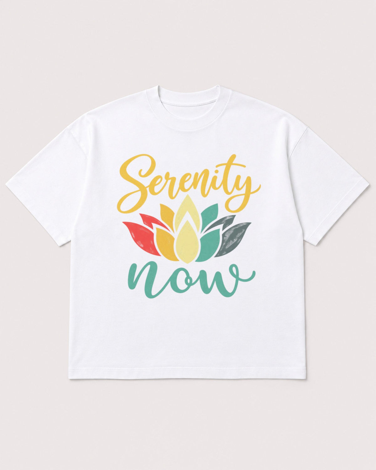 Mockup Boxy Heavyweight Tee White product